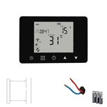 Zigbee Opbouw Thermostaat met Touchscreen voor C.V. Installatie (zwart) - Excl. Gateway Zigbee Opbouw Thermostaat met Touchscreen voor C.V. Installatie (zwart) - Excl. Gateway