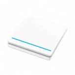 Interrupteur sans fil intelligent RF 433 MHz blanc (1 bouton) - BOUTON SÉPARÉ Interrupteur sans fil intelligent RF 433 MHz blanc (1 bouton) - BOUTON SÉPARÉ
