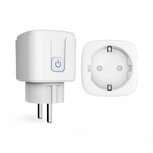 Pack de 3 | Prises intelligentes 16 A | Wi-Fi et Bluetooth | Compteur d'énergie | Fonctionne avec l'application Pack de 3 | Prises intelligentes 16 A | Wi-Fi et Bluetooth | Compteur d'énergie | Fonctionne avec l'application