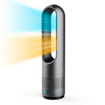 Bladloze luchtkoeler en verwarmingsventilator met Tuya wifi en app bediening