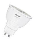 Led spot voor slimme verlichting met GU10 fitting dimbaar en instelbare kleurtemperatuur wit kunststof