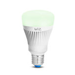 Lamp voor slimme verlichting met Wi Fi bediening kleurinstelling app bediening en E27 fitting wit kunststof dimbaar smart home compatibel