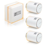 Netatmo Intelligente Thermostaat Startpakket + 3 knoppen