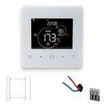 WLAN-Aufputzthermostat mit Touchscreen für CV-Installation (mit Statistik)
