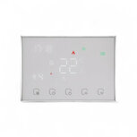 WLAN-Funkthermostat mit Touchscreen für alle Heizungsarten (weiß)