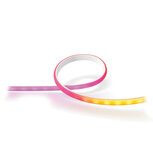 Ledstrip voor slimme verlichting met Bluetooth Zigbee 3 0 en meerdere kleuren tegelijk 2 meter lang uitbreidbaar kunststof wit Philips Hue
