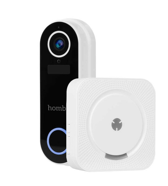 Slimme deurbel voor woning en klein bedrijf met wifi en 2 megapixel camera en SD kaart opslag