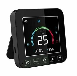 WiFi Kabellose Steuerung für Wärmepumpe oder Klimaanlage (schwarz)