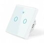 Smart WiFi Touch Lichtschakelaar Wit 2-knoppen