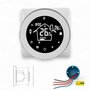 Wifi Inbouw Thermostaat met Touchscreen voor Elektrische vloerverwarming en Infrarood (wit)