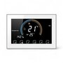 WiFi-Einbauthermostat mit Touchscreen für elektrische Heizung (Weiß)