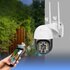 WiFi Security Camera with Bracket for Outdoors_