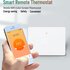 Zigbee Opbouw Thermostaat met Touchscreen voor C.V. Installatie (zwart) - excl. gateway_