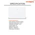Zigbee Opbouw Thermostaat met Touchscreen voor C.V. Installatie (zwart) - excl. gateway_