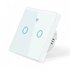 Smart WiFi Touch Lichtschakelaar Wit 2-knoppen_