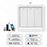 Smart Zigbee Lichtschakelaar Wit 3-knoppen_