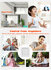 Smart Zigbee Lichtschakelaar Wit 1-knop_