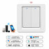 Smart Zigbee Lichtschakelaar Wit 1-knop_