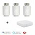 Set Slimme Programmeerbare Radiatorknoppen + Zigbee 3.0 Gateway Basic_